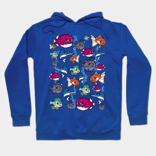 Fish Cute and Exotic Pattern Hoodie